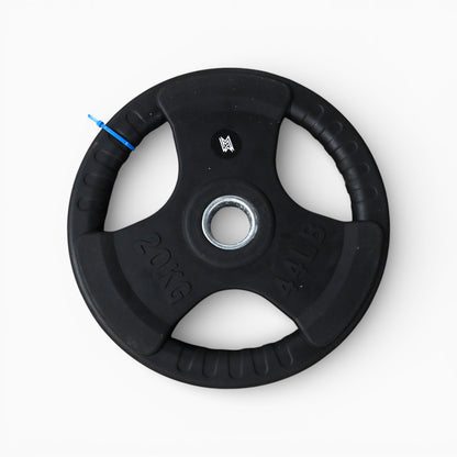 Durable Tri-Grip Olympic Weight Plates | Ergonomic & Easy To Handle