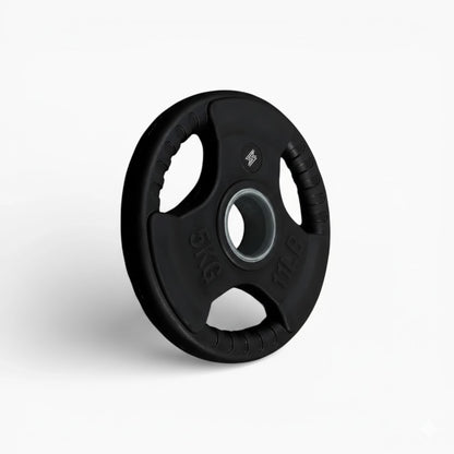 Durable Tri-Grip Olympic Weight Plates | Ergonomic & Easy To Handle