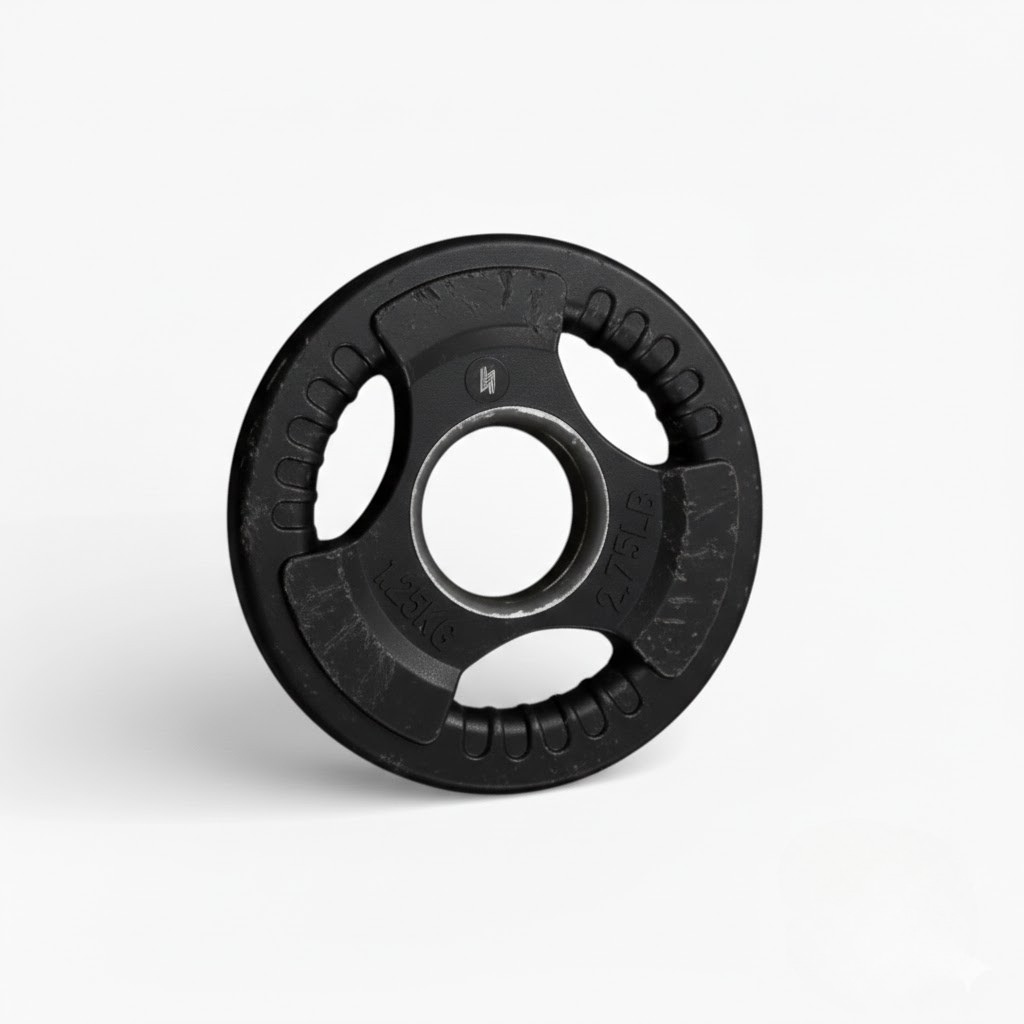 Durable Tri-Grip Olympic Weight Plates | Ergonomic & Easy To Handle