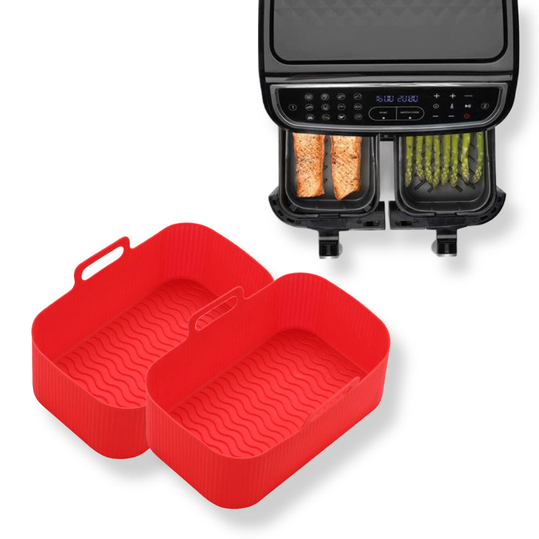 Eco-Friendly Durable Reusable Silicone Non-Stick Air Fryer Pot