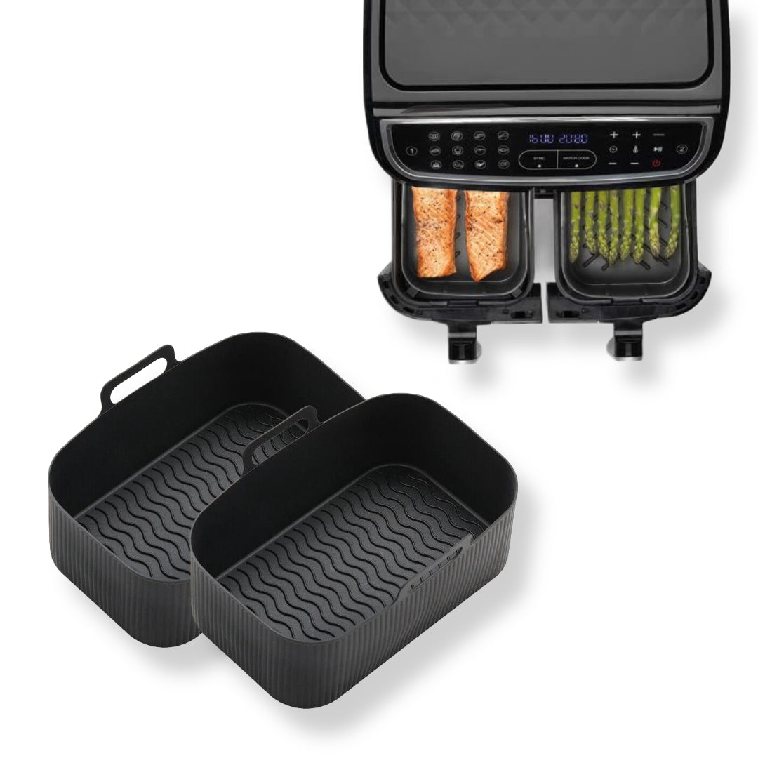 Eco-Friendly Durable Reusable Silicone Non-Stick Air Fryer Pot