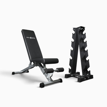 5 & 6 Tier Hex Dumbbell Tree Rack