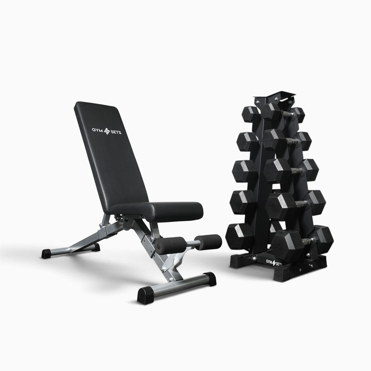 5 & 6 Tier Hex Dumbbell Tree Rack