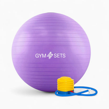 GymSets 65cm Yoga & Exercise Ball – Durable, Non-Slip, Premium Quality