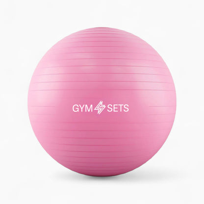 GymSets 65cm Yoga & Exercise Ball – Durable, Non-Slip, Premium Quality