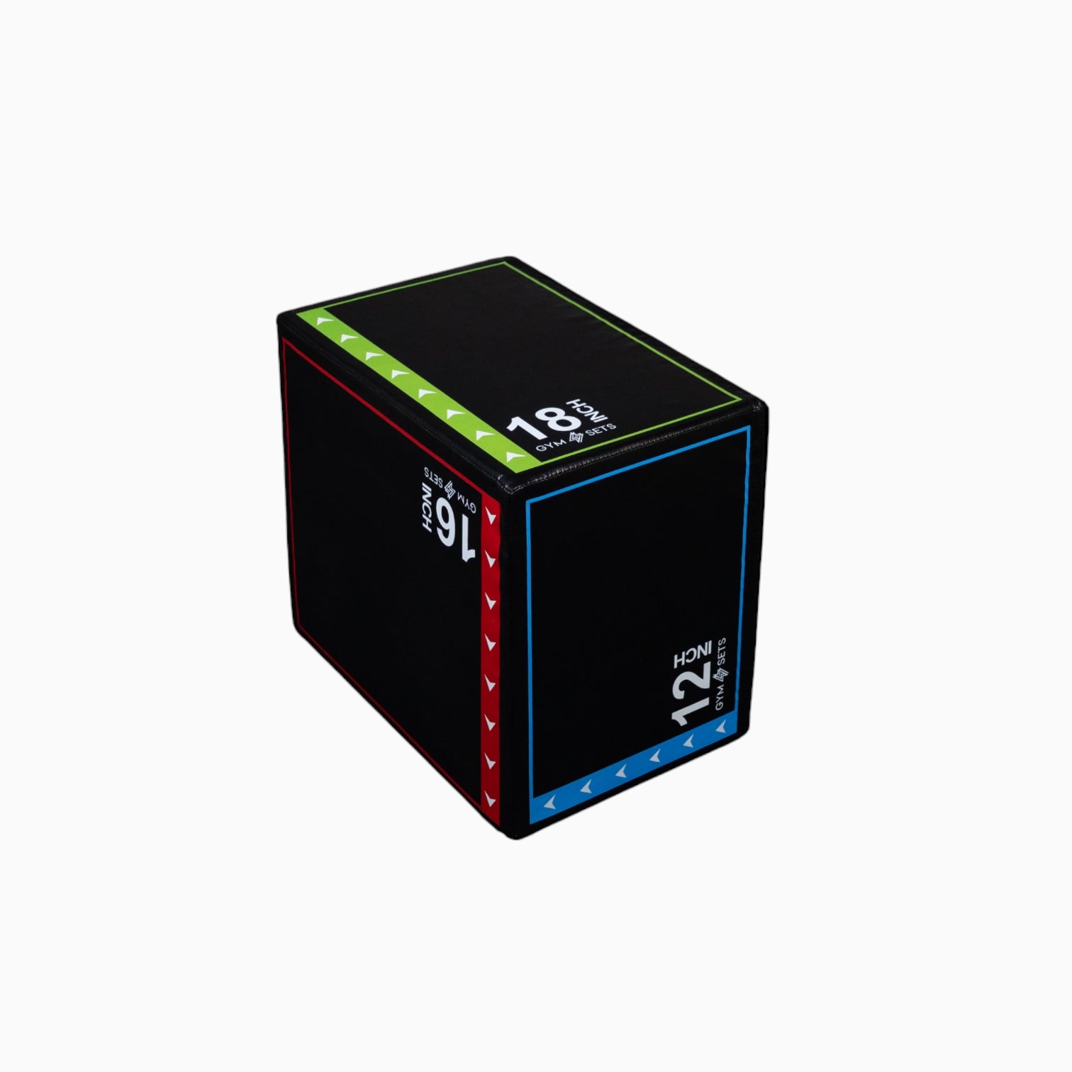 GymSets Adjustable Soft Jump Box Non-Slip Foam For HIIT & CrossFit