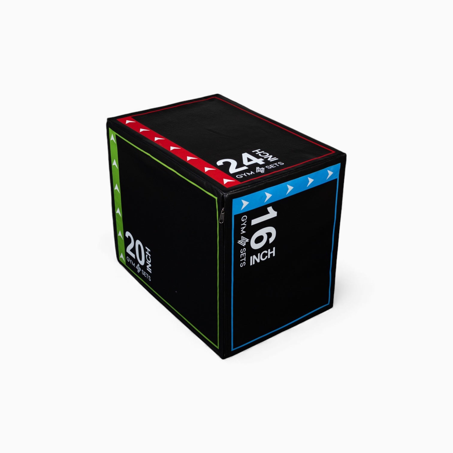 GymSets Adjustable Soft Jump Box Non-Slip Foam For HIIT & CrossFit