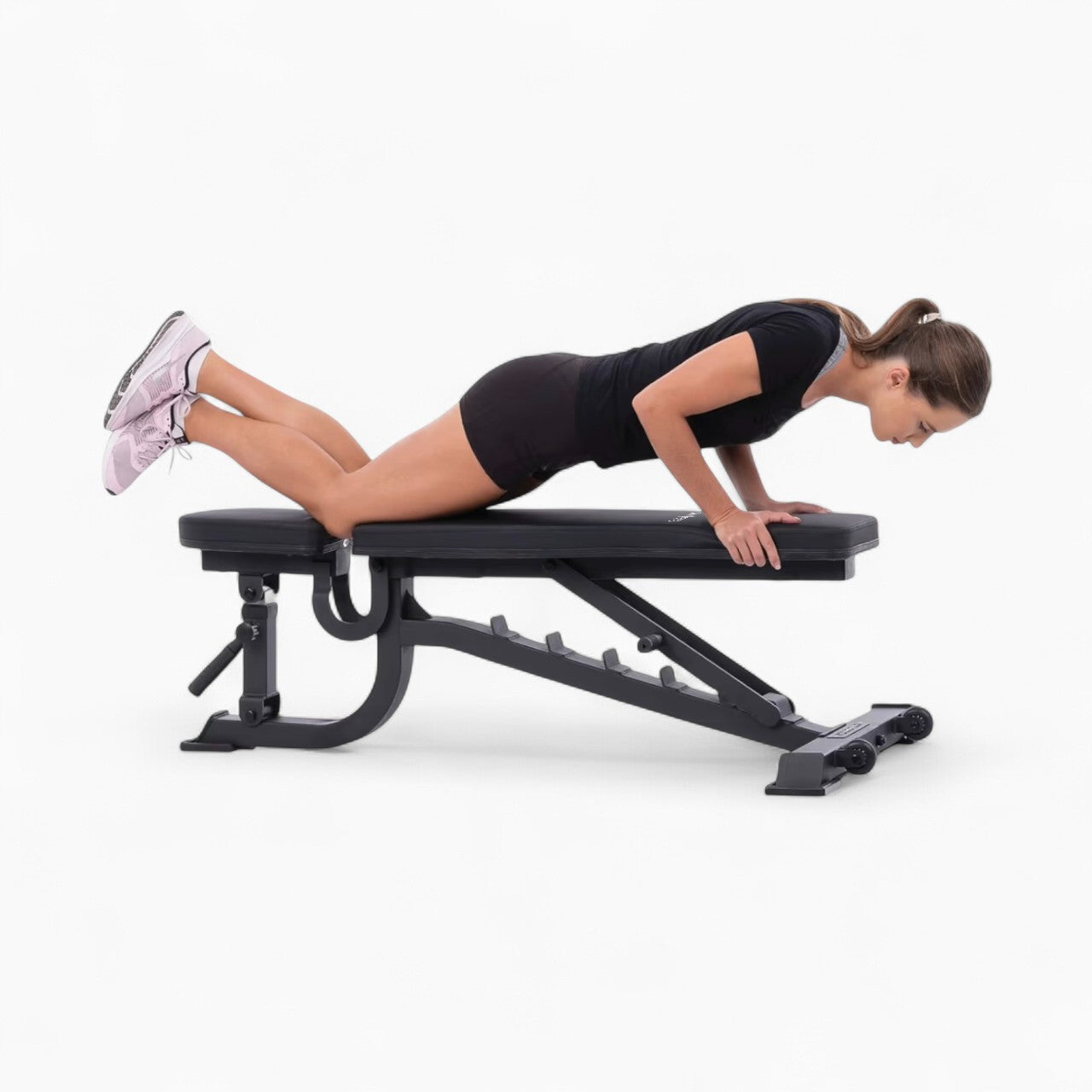 GymSets Commercial Curved Adjustable Weight Bench
