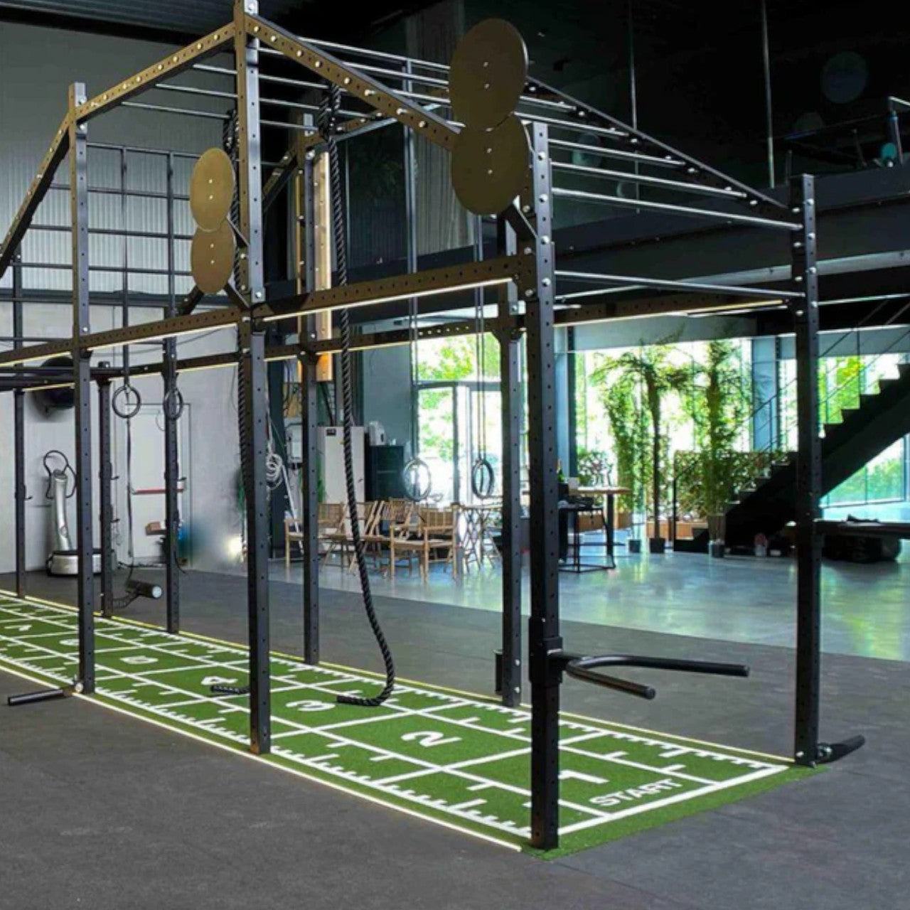 GymSets Commercial Sledge Mat: Professional-Grade Heavy Duty Mat