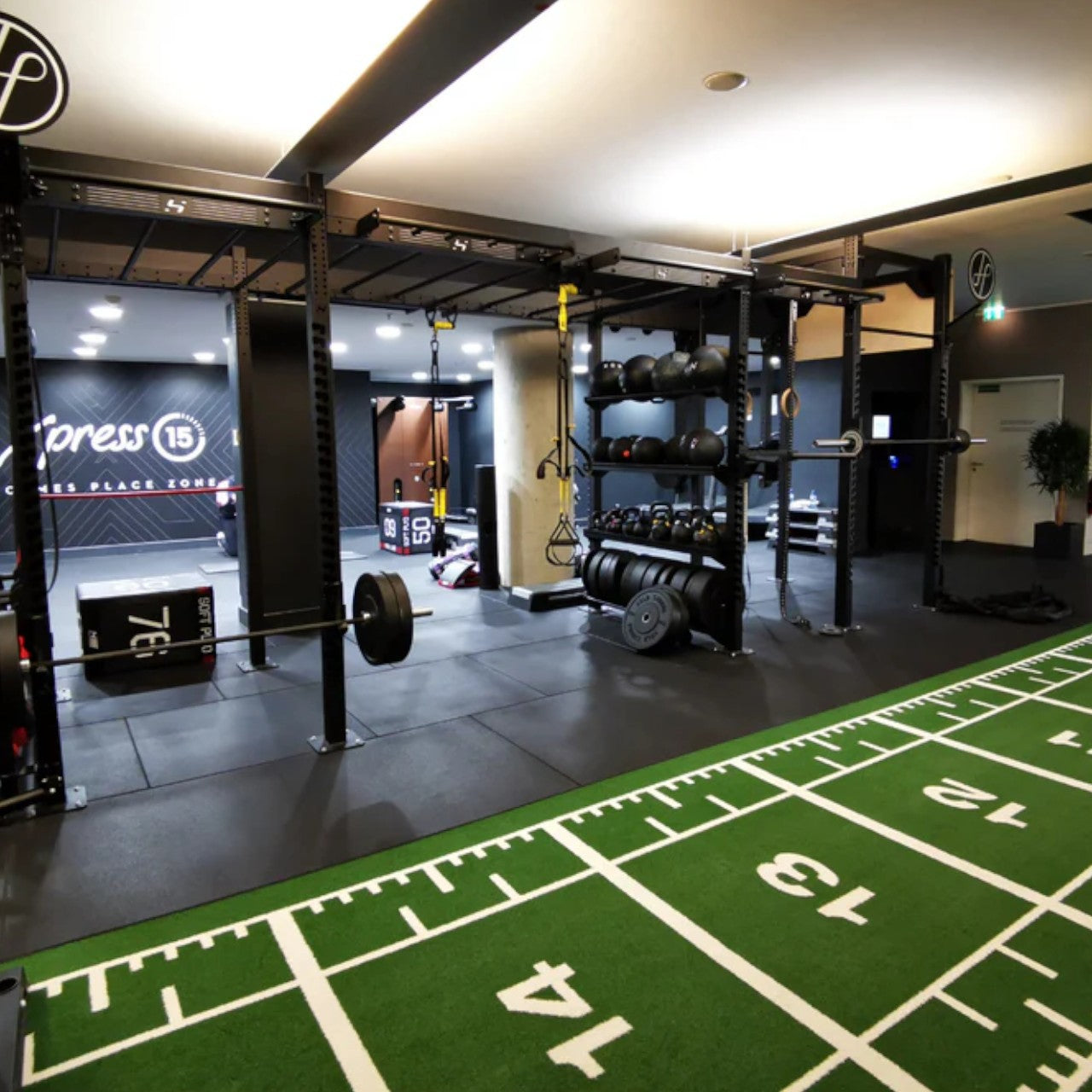 GymSets Commercial Sledge Mat: Professional-Grade Heavy Duty Mat