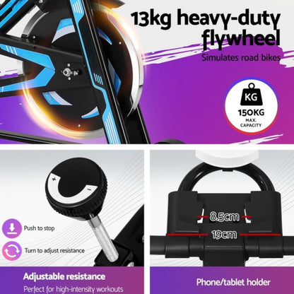 GymSets G1000 Premium Exercise Bike – Best Compact Indoor Cycling Bike