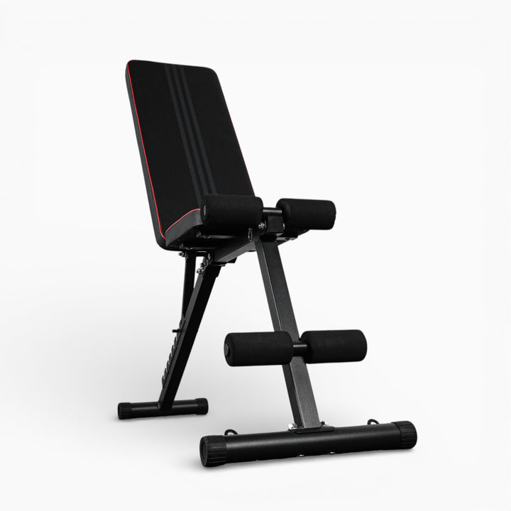 GymSets Heavy-Duty Adjustable Weight Bench – Sturdy Foldable Gym