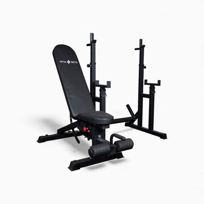 GymSets Heavy Duty Adjustable Squat Rack 2.0 With High Load Capacity