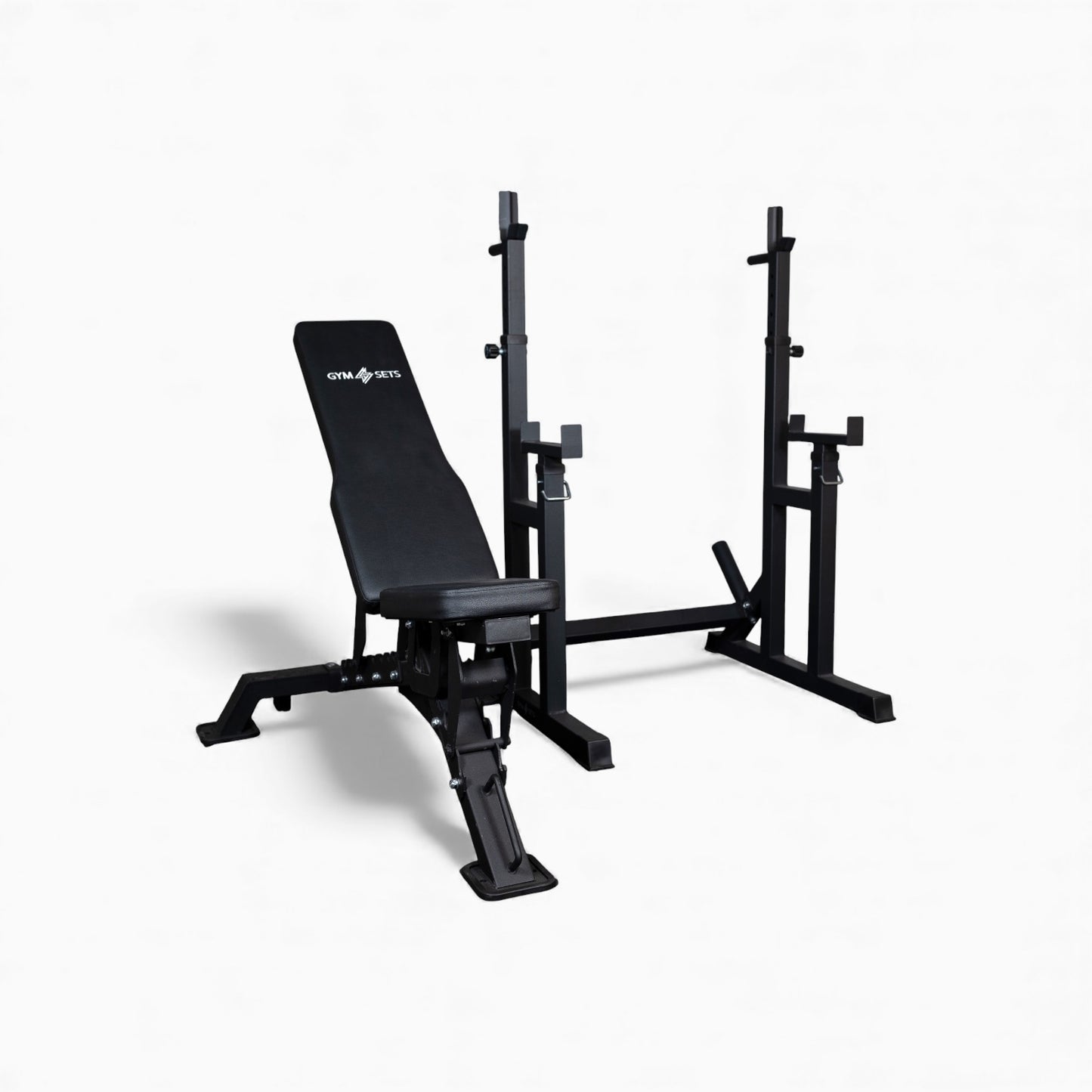 GymSets Heavy Duty Adjustable Squat Rack 2.0 With High Load Capacity