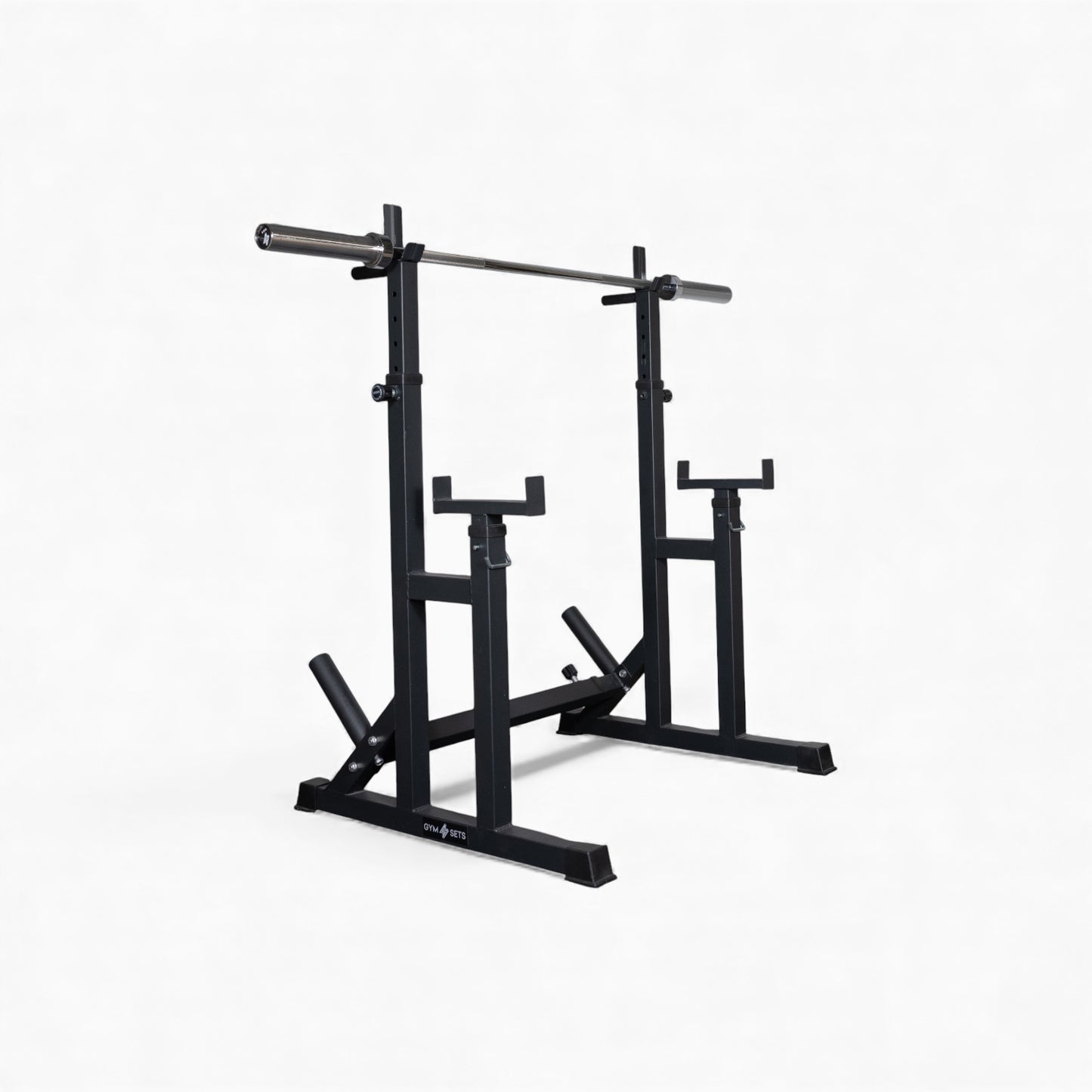 GymSets Heavy Duty Adjustable Squat Rack 2.0 With High Load Capacity