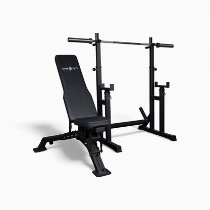 GymSets Heavy Duty Adjustable Squat Rack 2.0 With High Load Capacity