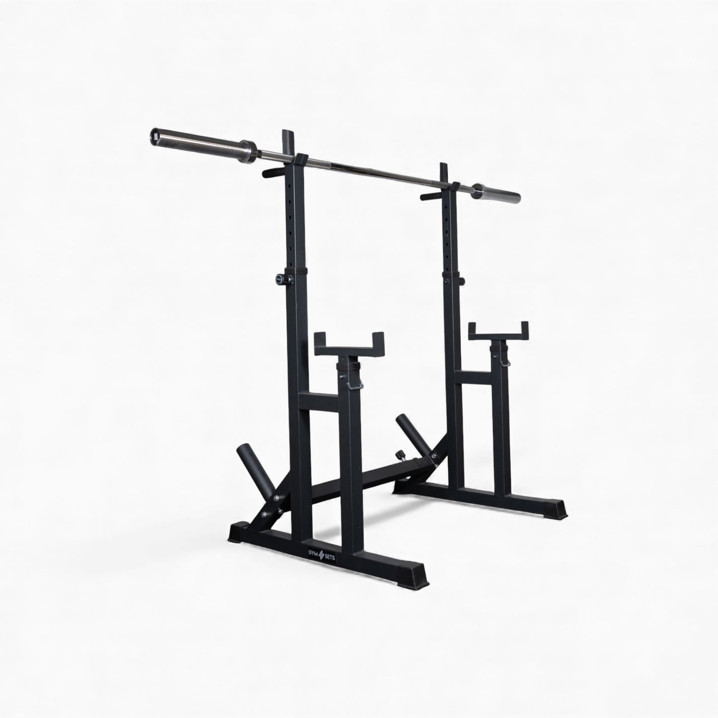 GymSets Heavy Duty Adjustable Squat Rack 2.0 With High Load Capacity