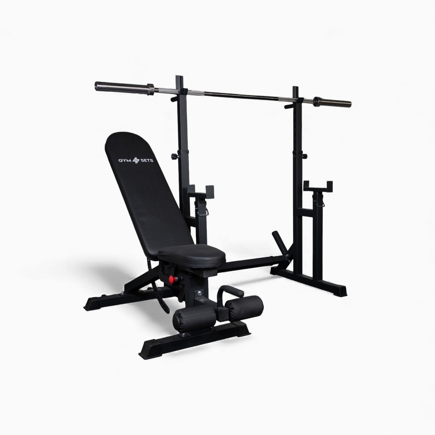 GymSets Heavy Duty Adjustable Squat Rack 2.0 With High Load Capacity