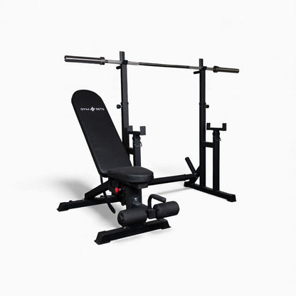 GymSets Heavy Duty Adjustable Squat Rack 2.0 With High Load Capacity