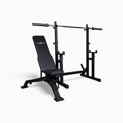 GymSets Heavy Duty Adjustable Squat Rack 2.0 With High Load Capacity