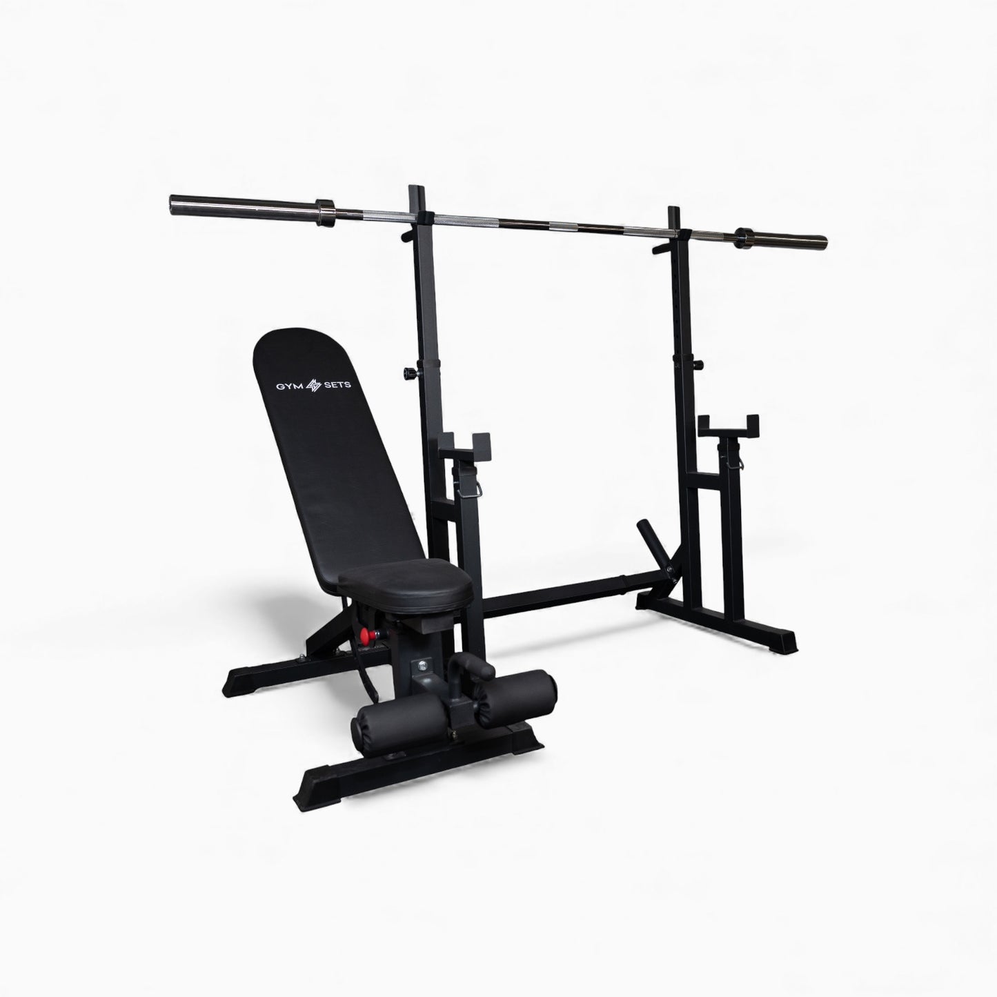 GymSets Heavy Duty Adjustable Squat Rack 2.0 With High Load Capacity