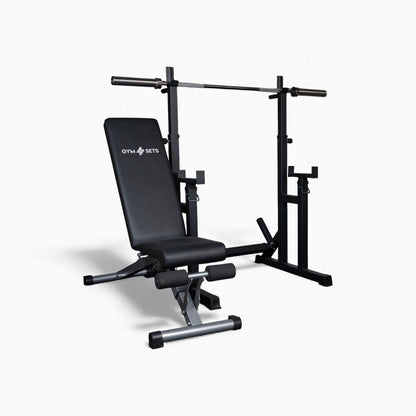 GymSets Heavy Duty Adjustable Squat Rack 2.0 With High Load Capacity