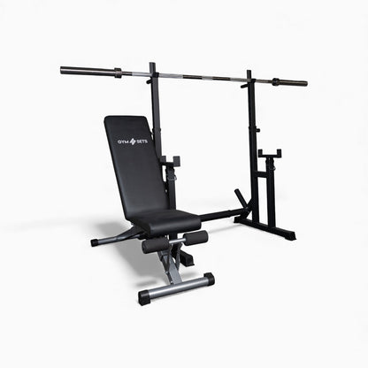 GymSets Heavy Duty Adjustable Squat Rack 2.0 With High Load Capacity