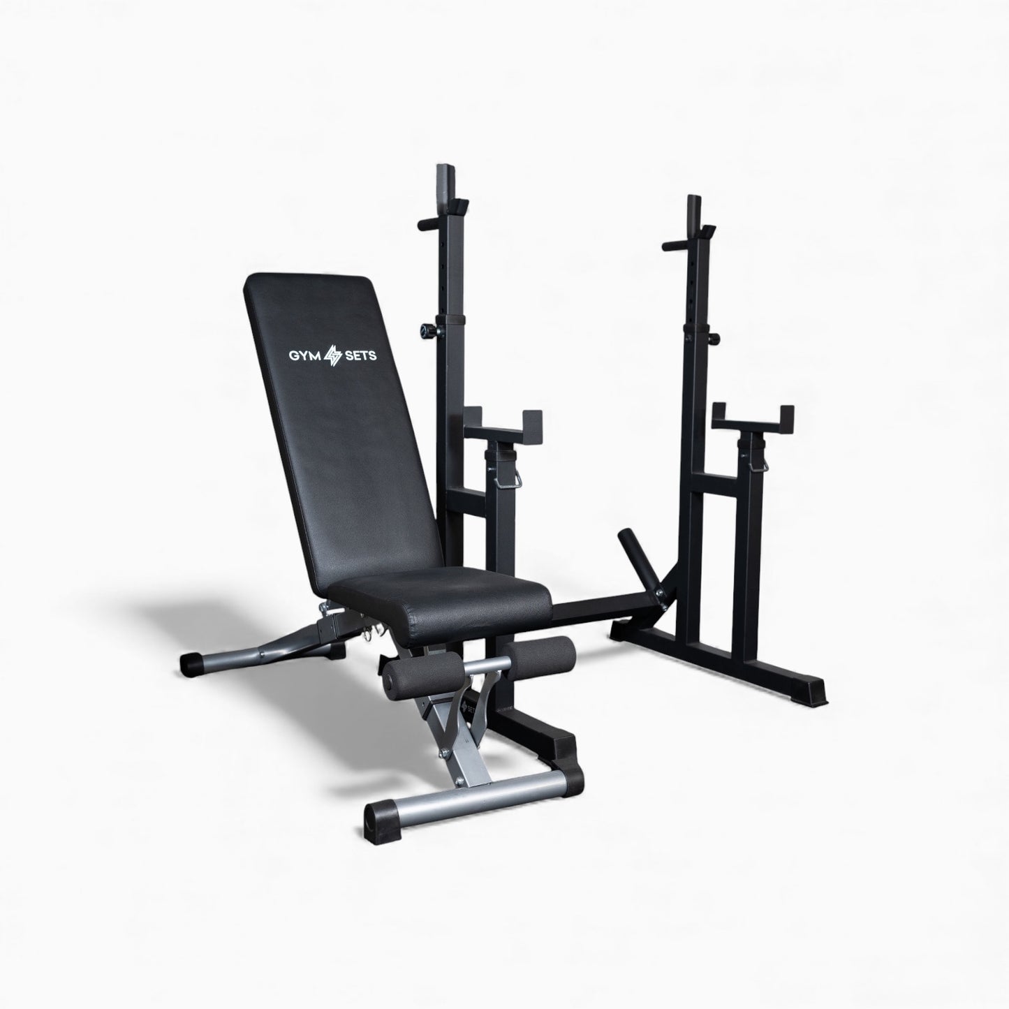GymSets Heavy Duty Adjustable Squat Rack 2.0 With High Load Capacity