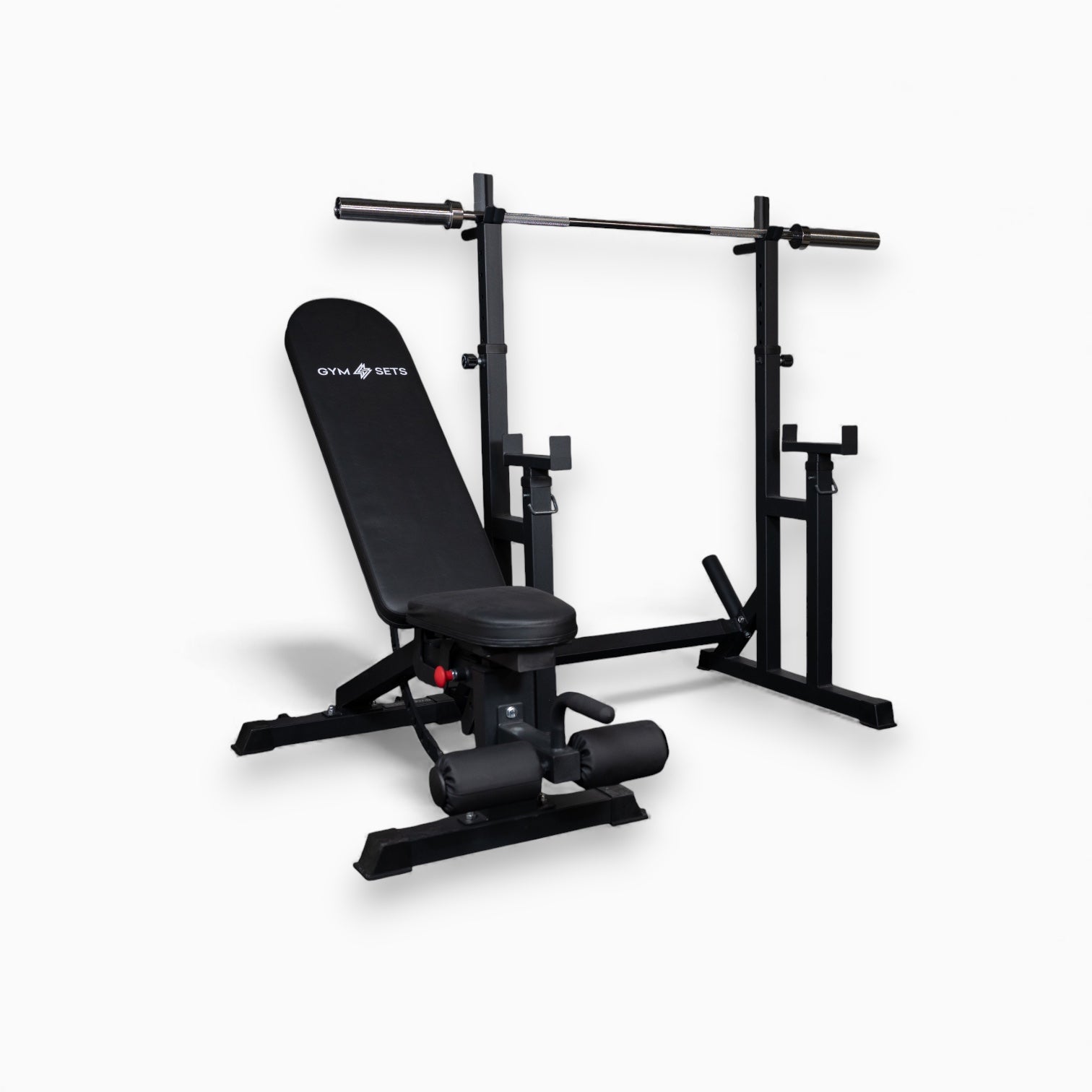 GymSets Heavy Duty Adjustable Squat Rack 2.0 With High Load Capacity