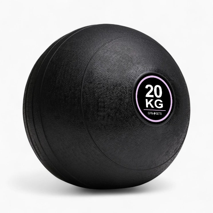 GymSets Heavy Duty Slam Ball – Dead Bounce, Non-Slip Grip