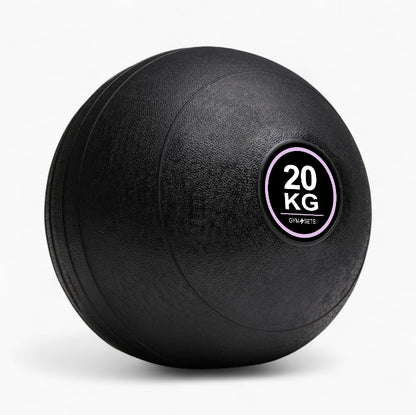 GymSets Heavy Duty Slam Ball – Dead Bounce, Non-Slip Grip