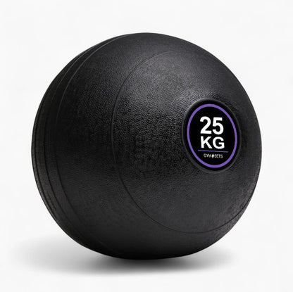 GymSets Heavy Duty Slam Ball – Dead Bounce, Non-Slip Grip