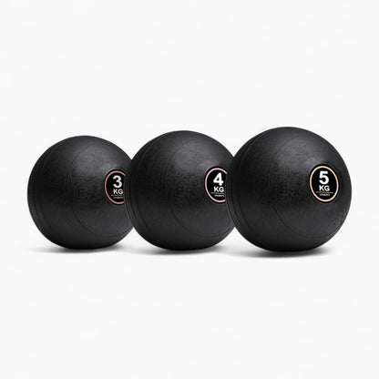 GymSets Heavy Duty Slam Ball – Dead Bounce, Non-Slip Grip