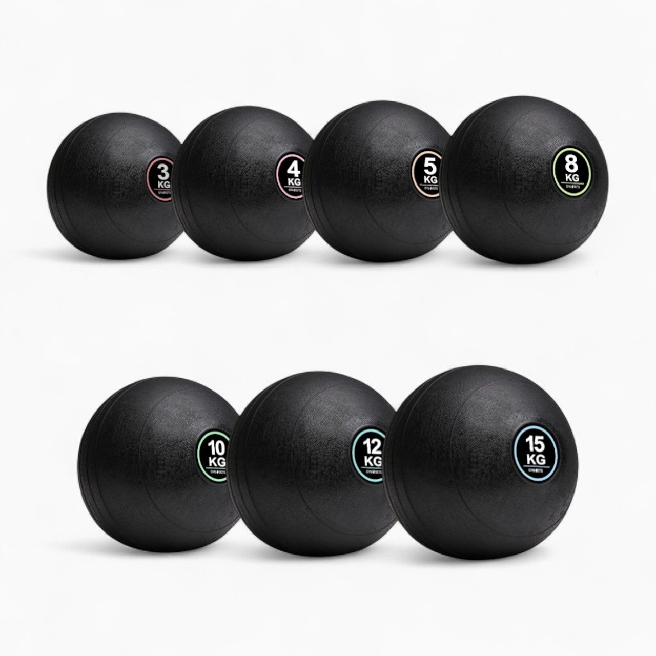 GymSets Heavy Duty Slam Ball – Dead Bounce, Non-Slip Grip