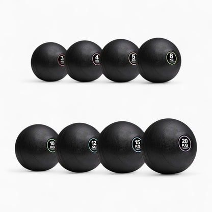 GymSets Heavy Duty Slam Ball – Dead Bounce, Non-Slip Grip
