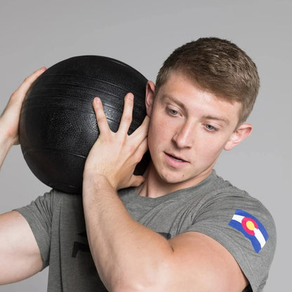 GymSets Heavy Duty Slam Ball – Dead Bounce, Non-Slip Grip