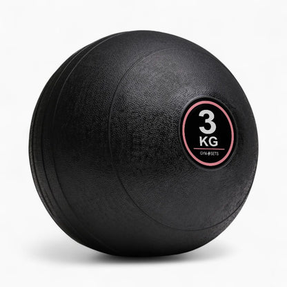 GymSets Heavy Duty Slam Ball – Dead Bounce, Non-Slip Grip