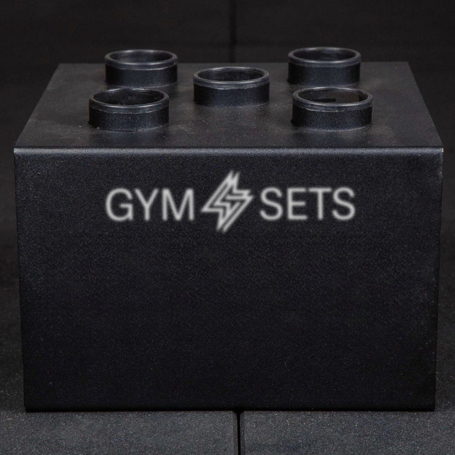 GymSets Olympic Bar Rack 5-Bar – Home Gym Vertical Bar Holder