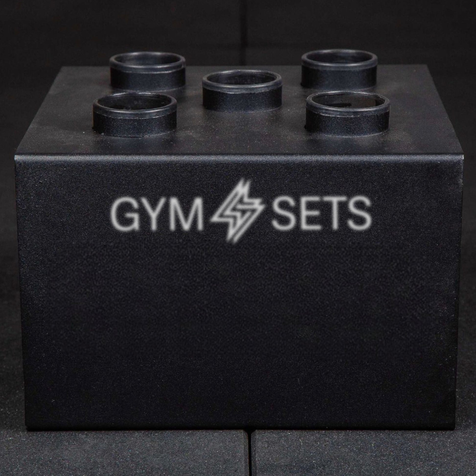 GymSets Olympic Bar Rack 5-Bar – Home Gym Vertical Bar Holder