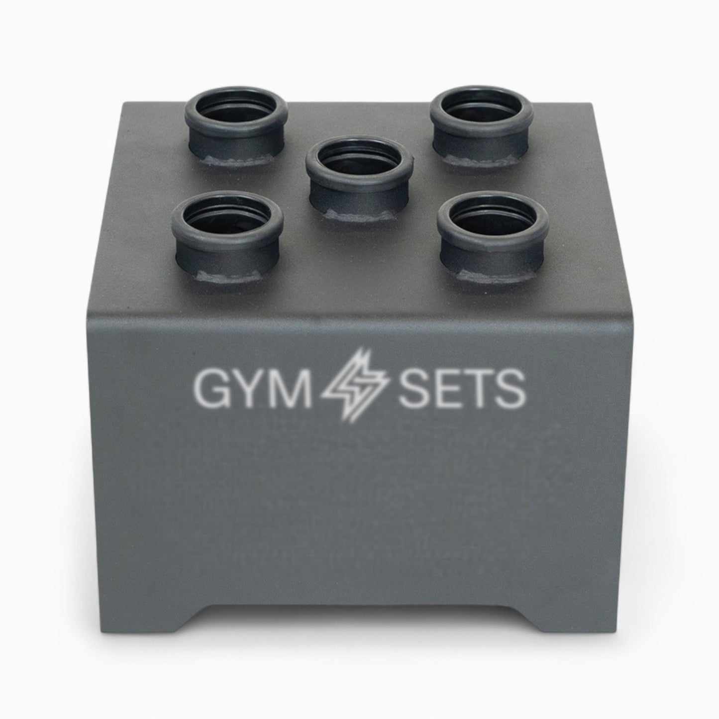 GymSets Olympic Bar Rack 5-Bar – Home Gym Vertical Bar Holder