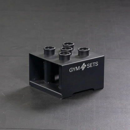 GymSets Olympic Bar Rack 5-Bar – Home Gym Vertical Bar Holder