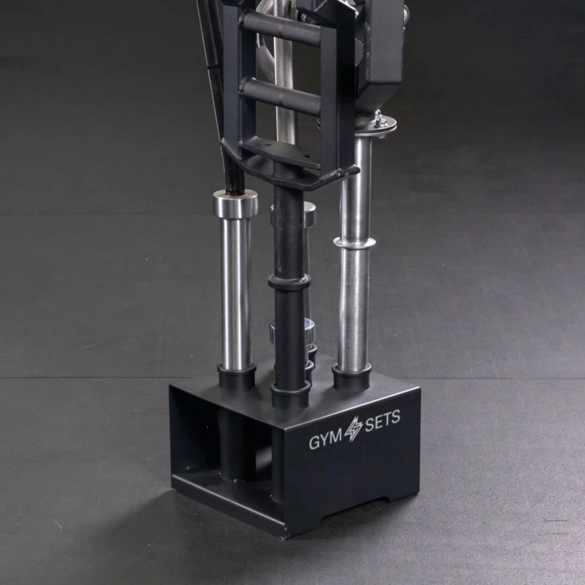 GymSets Olympic Bar Rack 5-Bar – Home Gym Vertical Bar Holder