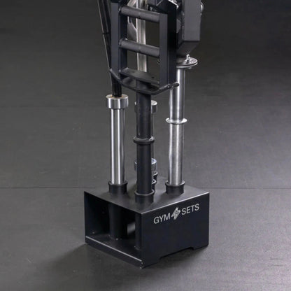 GymSets Olympic Bar Rack 5-Bar – Home Gym Vertical Bar Holder