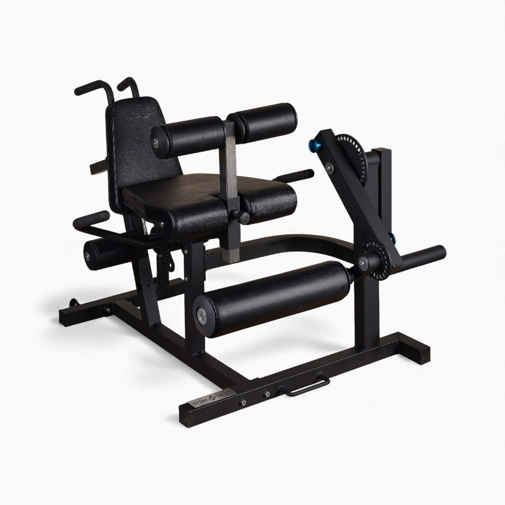 GymSets Plate Loaded Leg Trainer – Extension & Curl Combo