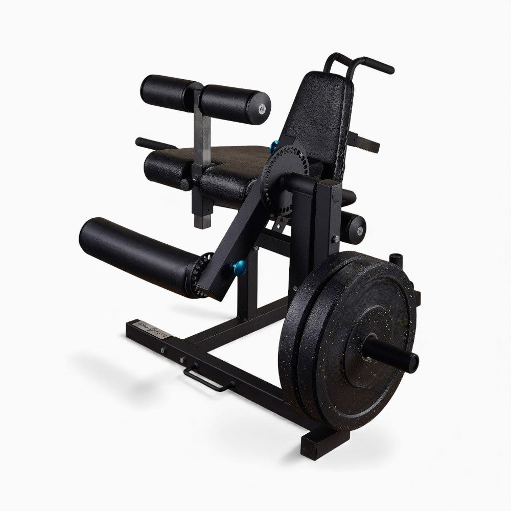GymSets Plate Loaded Leg Trainer – Extension & Curl Combo