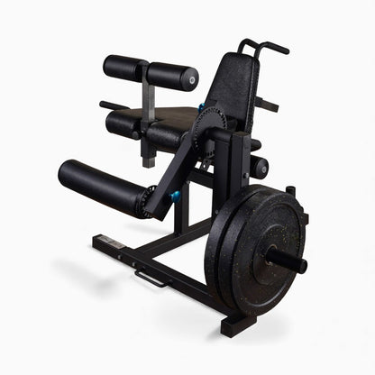 GymSets Plate Loaded Leg Trainer – Extension & Curl Combo