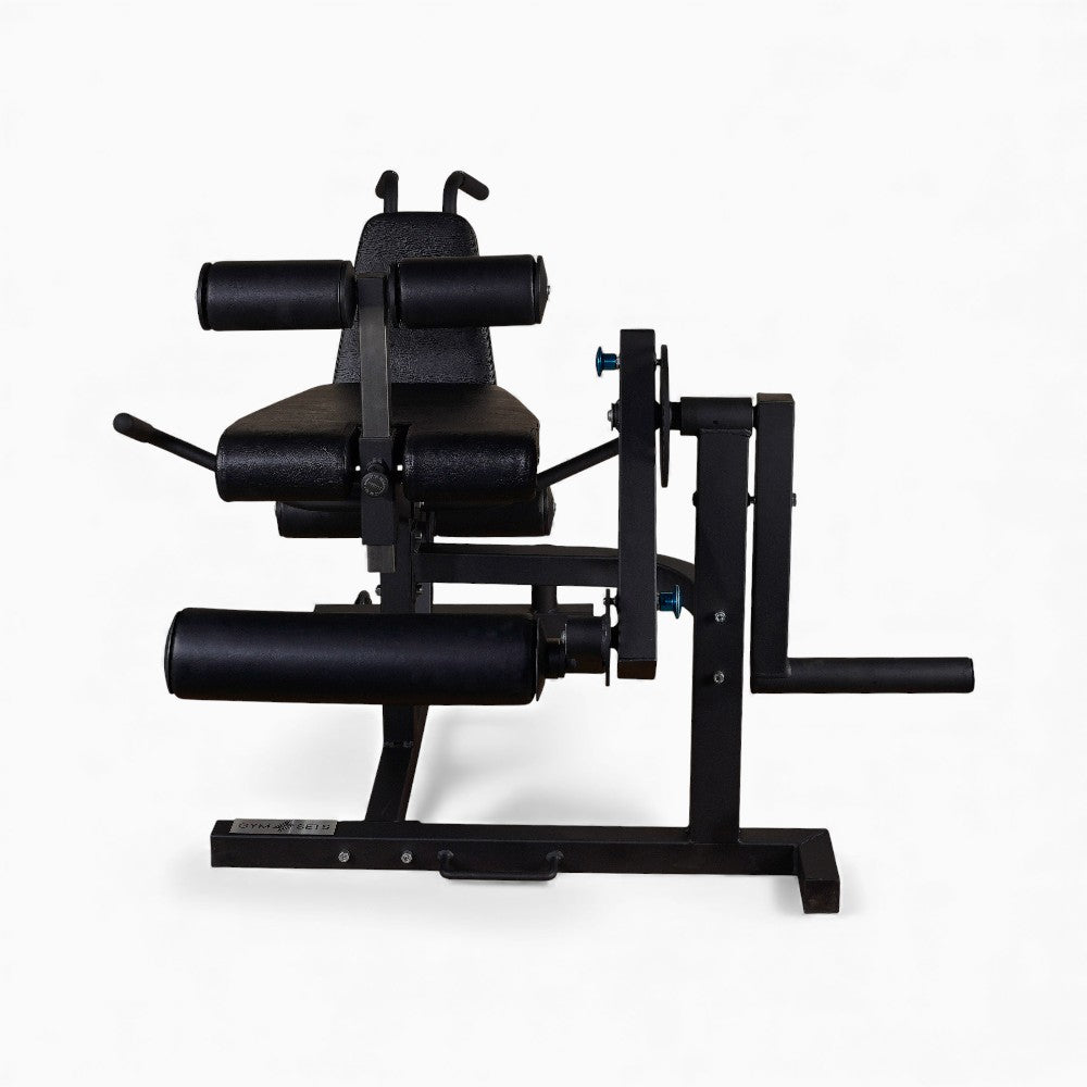 GymSets Plate Loaded Leg Trainer – Extension & Curl Combo