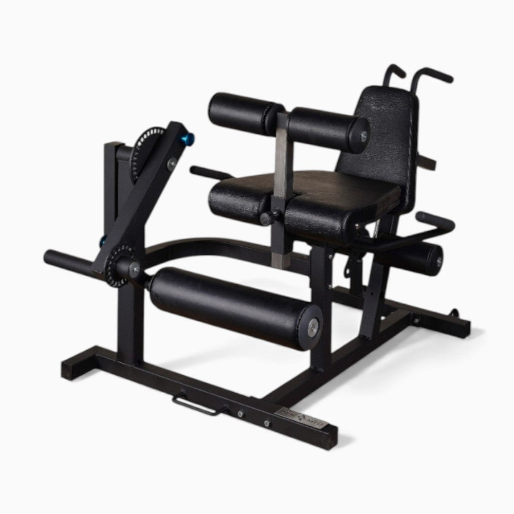 GymSets Plate Loaded Leg Trainer – Extension & Curl Combo
