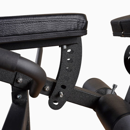 GymSets Plate Loaded Leg Trainer – Extension & Curl Combo