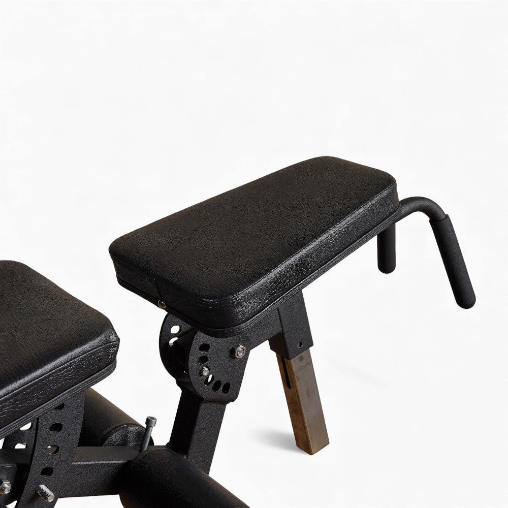 GymSets Plate Loaded Leg Trainer – Extension & Curl Combo